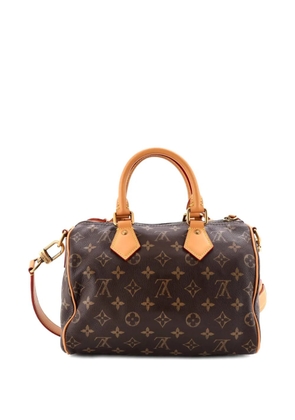 Louis Vuitton Pre-Owned Speedy P9 Bandouliere Bag Monogram Leather 25 satchel - Brown