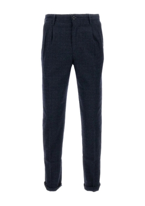 Incotex check-pattern trousers - Blue