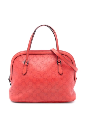 Gucci Pre-Owned 2016-2025 Medium Guccissima Dome satchel - Red
