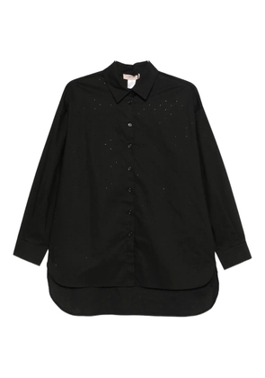 TWINSET embellished button shirt - Black
