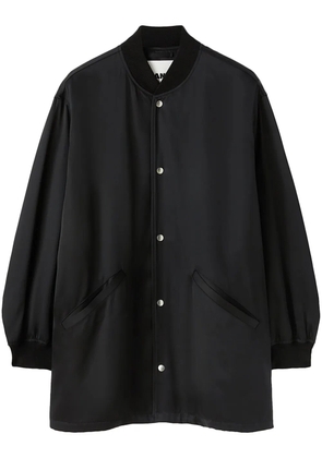 Jil Sander long-sleeve bomber jacket - Black