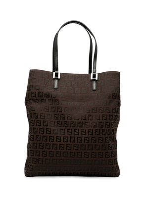 Fendi Pre-Owned 2000-2010 Zucchino Canvas tote bag - Brown