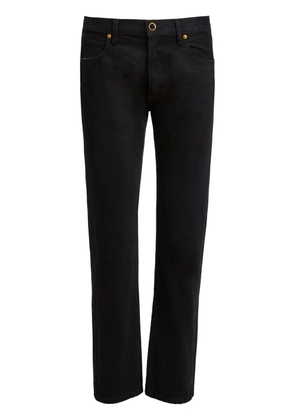 KHAITE The Kyle straight-leg jeans - Black