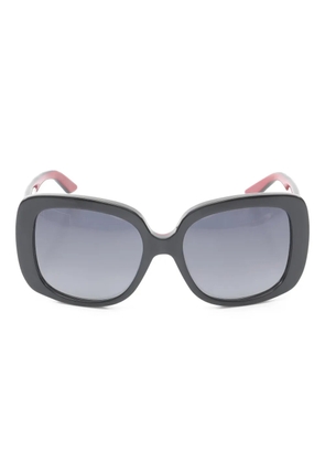 Christian Dior Pre-Owned 2010s Canage round sunglasses - Black