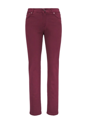 Kiton five-pocket trousers - Red