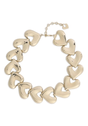 Genny heart-links necklace - Gold