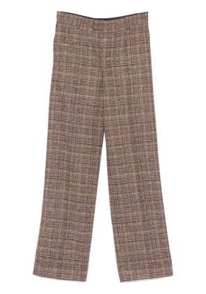 A.M.G. straight-leg trousers - Brown