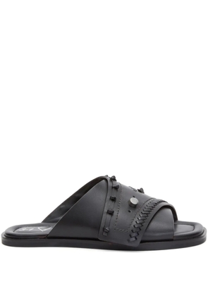 3.1 Phillip Lim crossover slide sandals - Black