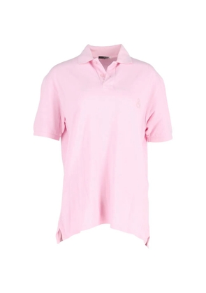 Isabel Marant Vintage Anafiko logo-embroidered polo shirt - Pink