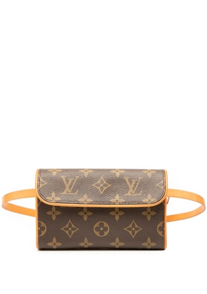 Louis Vuitton Pre-Owned 2002 Monogram Pochette Florentine belt bag - Brown