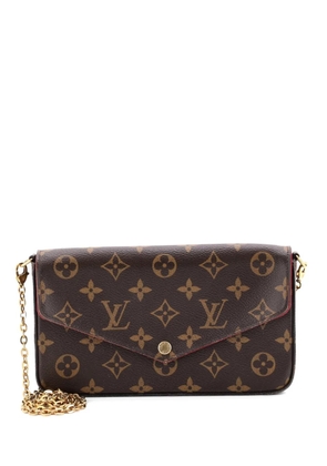 Louis Vuitton Pre-Owned Felicie Pochette Monogram Canvas crossbody bag - Brown