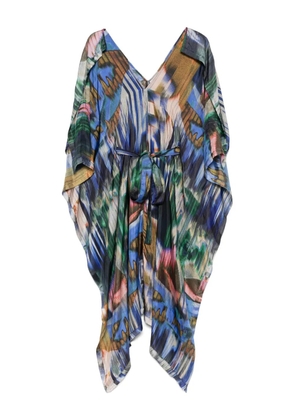 Henrik Vibskov belted midi dress - Blue