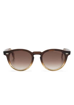 Cutler & Gross round-frame sunglasses - Brown