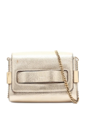 Chloé Pre-Owned 2010s Elle leather shoulder bag - Gold