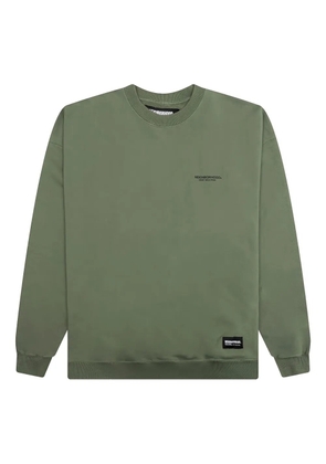 Neighborhood circular-logo sweatshirt - Green