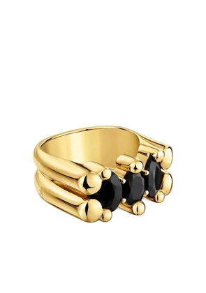 TOUS stone-embellishment ring - Gold