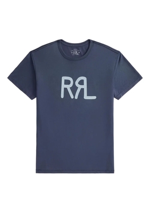 Ralph Lauren RRL logo-print cotton T-shirt - Blue