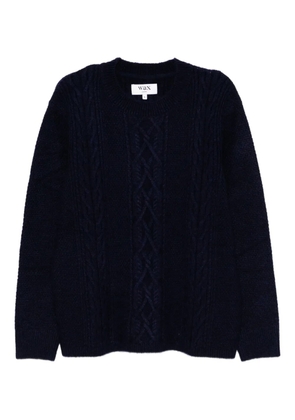 Wax London cable knit jumper - Blue