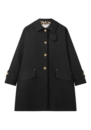 Mackintosh Humbie button-up coat - Black