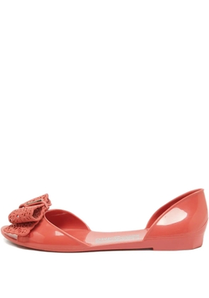 Ferragamo Pre-Owned Preita bow-detail sandals - Pink
