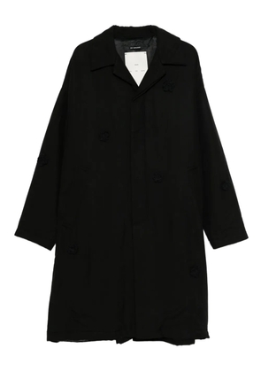 Song For The Mute single-breasted coat - Black