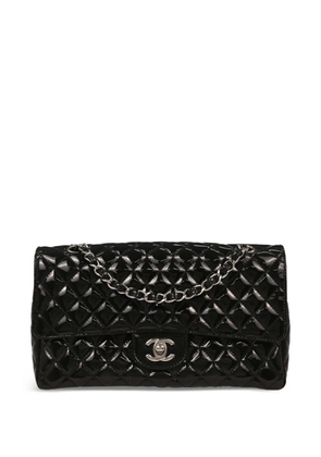 CHANEL Pre-Owned 2007 quilted leather shoulder bag - Black