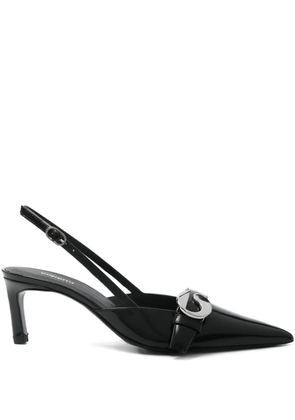 Coperni belt kitten-heels pumps - Black