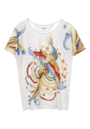 Hermès Pre-Owned 2000s phoenix-print T-shirt - Grey