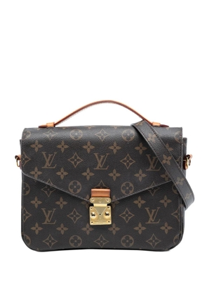 Louis Vuitton Pre-Owned 2016 Monogram Pochette Metis satchel - Brown