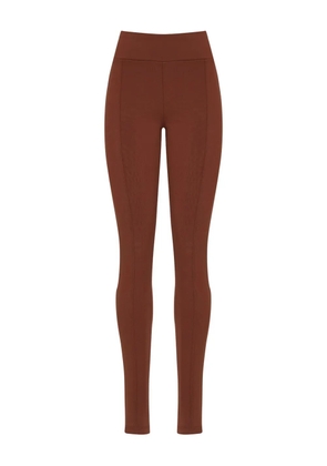 Lygia & Nanny high-waisted panelled leggings - Brown