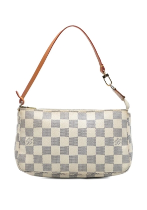 Louis Vuitton Pre-Owned 2008 Damier Azur Pochette Accessoires shoulder bag - White