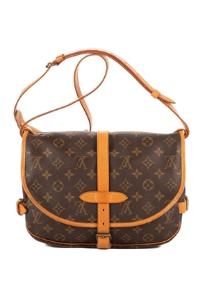 Louis Vuitton Pre-Owned GM Saumur monogram shoulder bag - Brown