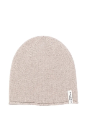 Marc O'Polo mauve mélange beanie - Neutrals