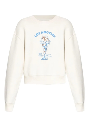 rag & bone graphic-print sweatshirt - White