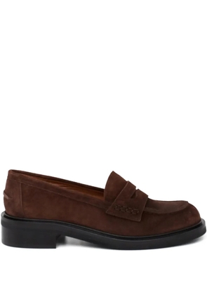 ATP Atelier Albaredo strap loafers - Brown