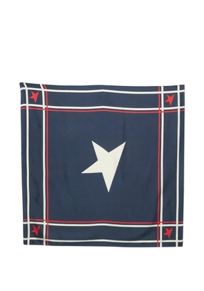Golden Goose star-print scarf - Blue