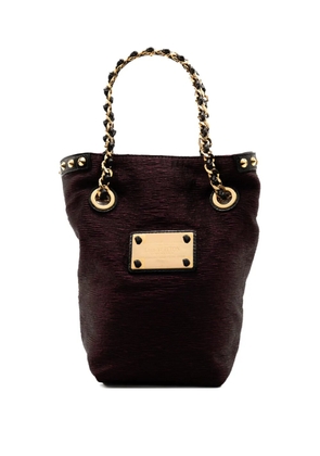 Louis Vuitton Pre-Owned 2009 Limited Edition Metallic Jacquard Double Jeu Neo Alma tote bag - Purple