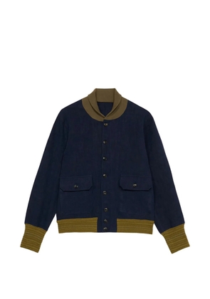 Fortela Regan flap-pocket bomber jacket - Blue