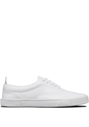 Thom Browne panelled grosgrain loop sneakers - White
