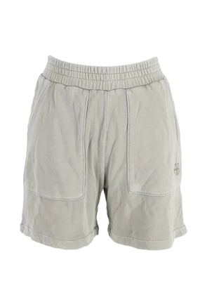 ANINE BING elasticated-waistband shorts - Grey