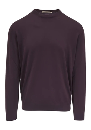 Maurizio Baldassari long-sleeve crew neck sweater - Red