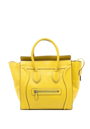 Celine Pre-Owned 2011 Mini Calfskin Luggage tote bag - Yellow