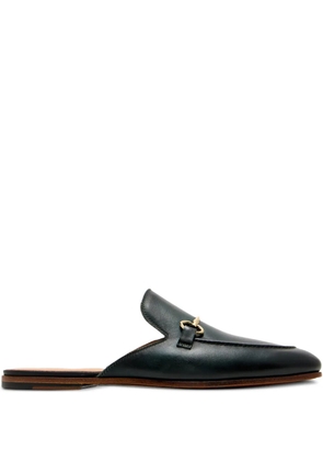 Magnanni leather mules - Green