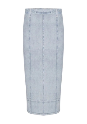 rag & bone denim panelled skirt - Blue