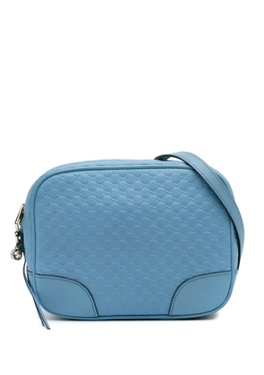 Gucci Pre-Owned 2016-2025 Mini Microguccissima Bree crossbody bag - Blue