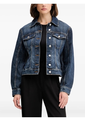 HUGO buttoned pocket denim jacket - Blue
