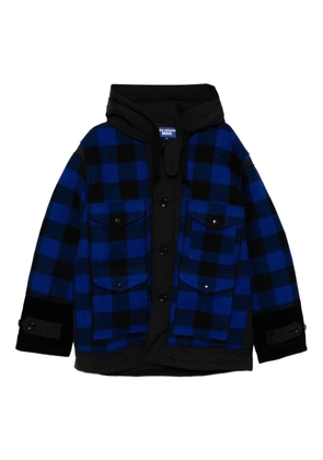 Junya Watanabe MAN x Filson checked quilted jacket - Black