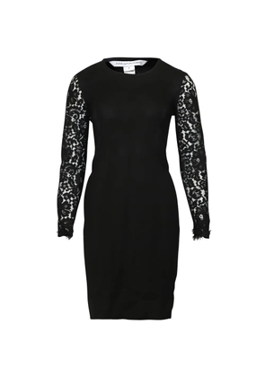 Diane Von Furstenberg Vintage long-sleeve dress - Black