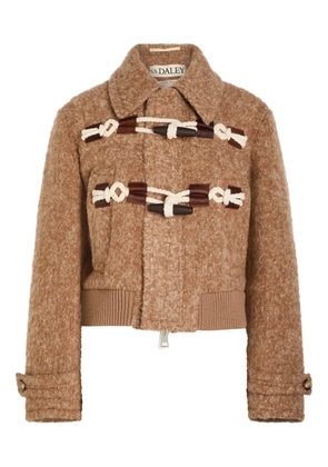 S.S.DALEY toggle-fastening jacket - Brown