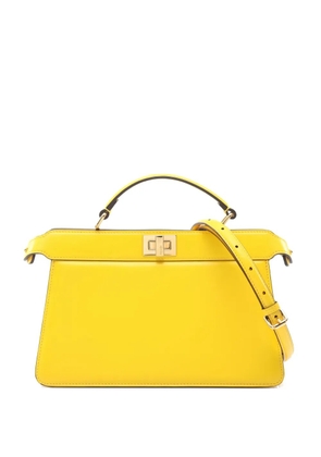 Fendi Pre-Owned 2010s Peekaboo ISeeU two-way tote bag - Yellow